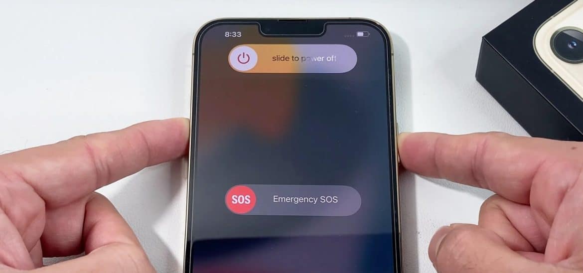 how to turn off iPhone 13